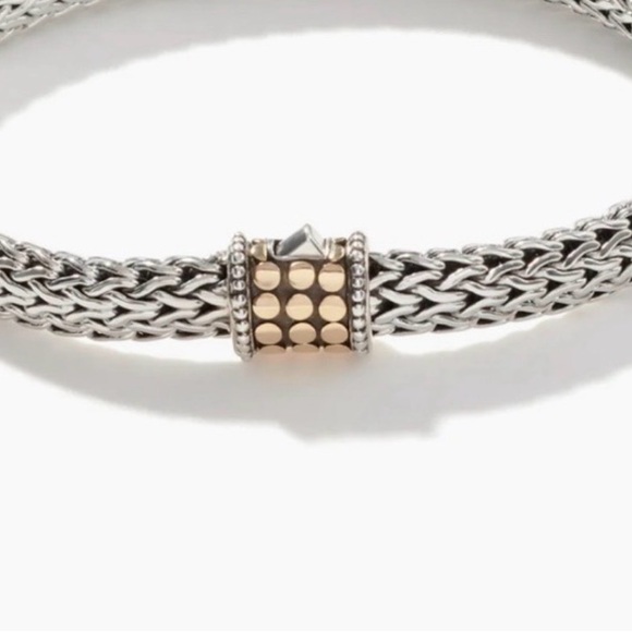 John Hardy gold and sterling bracelet - Picture 2 of 2